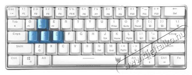 Acer Predator Aethon 330 PKR200TKL US vezet&eacute;k n&eacute;lk&uuml;li feh&eacute;r gamer billentyűzet Iroda &eacute;s sz&aacute;m&iacute;t&aacute;stechnika - Billentyűzet / billentyűzet szett - Vezet&eacute;k n&eacute;lk&uuml;li - 514238