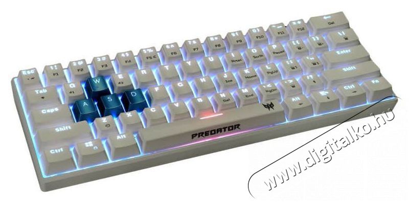 Acer Predator Aethon 330 PKR200TKL US vezet&eacute;k n&eacute;lk&uuml;li feh&eacute;r gamer billentyűzet Iroda &eacute;s sz&aacute;m&iacute;t&aacute;stechnika - Billentyűzet / billentyűzet szett - Vezet&eacute;k n&eacute;lk&uuml;li - 514238