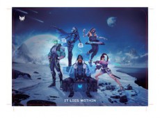 Acer Predator Force PMP450 M kék egérpad Iroda és számítástechnika - Egér - Egérpad - 514239