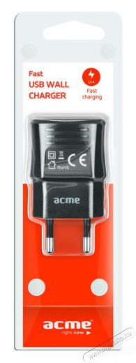 Acme CH08 1,2A USB fali gyorstöltő Mobil / Kommunikáció / Smart - Mobiltelefon kiegészítő / tok - Hálózati-, autós töltő - 323738