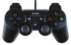 Acme GA-07 digitális rezgő vezetékes gamepad Iroda és számítástechnika - Számítógép tartozék - PC kontroller - 323690