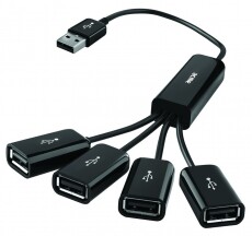 Acme HB410 USB2.0 HUB 4 portos Iroda és számítástechnika - Notebook kiegészítő - USB hub / elosztó - 323762