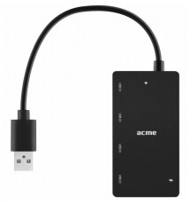 Acme HB510 4 portos USB 2.0 hub Iroda és számítástechnika - Notebook kiegészítő - USB hub / elosztó - 323899
