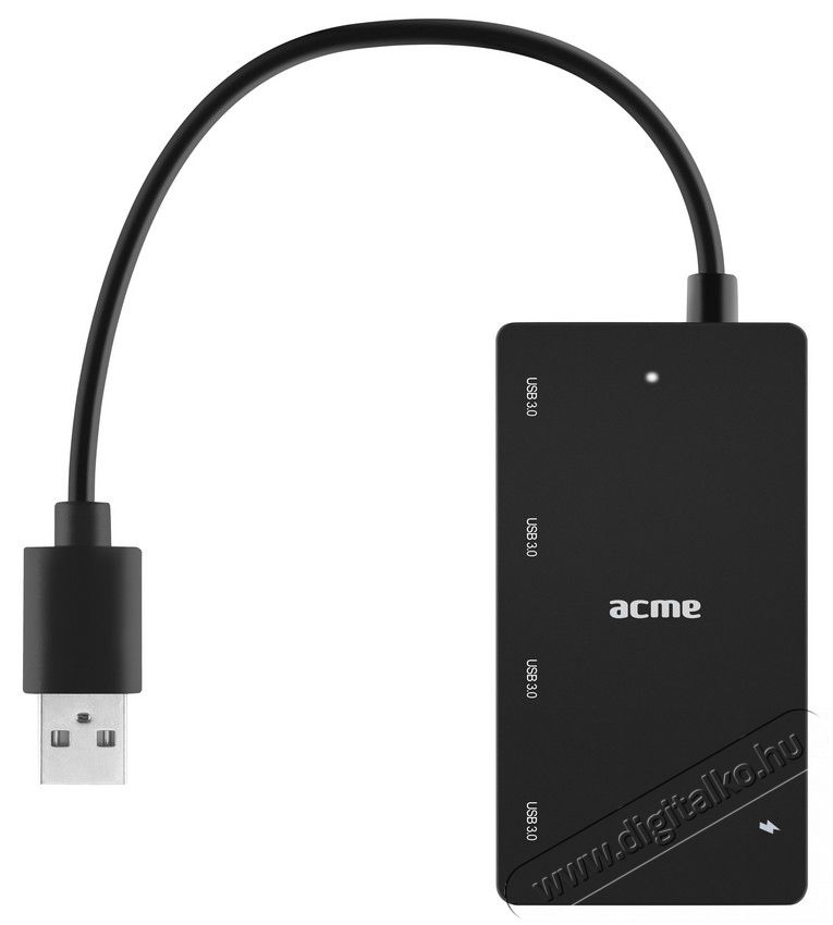 Acme HB520 4 portos USB 3.0 Hub Iroda és számítástechnika - Notebook kiegészítő - USB hub / elosztó - 323900