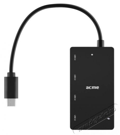 Acme HB530 Type-C 4 portos USB 3.0 hub Iroda és számítástechnika - Notebook kiegészítő - USB hub / elosztó - 323903
