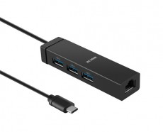 Acme HB540 Type-C 4 portos USB 3.0 hub ethernet porttal Iroda és számítástechnika - Notebook kiegészítő - USB hub / elosztó - 323904