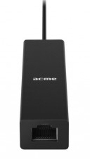 Acme HB540 Type-C 4 portos USB 3.0 hub ethernet porttal Iroda és számítástechnika - Notebook kiegészítő - USB hub / elosztó - 323904