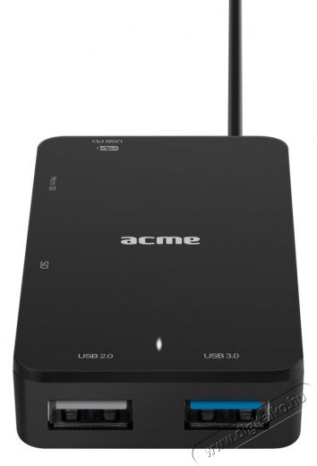 Acme HB550 Type-C 4 portos USB 3.0 hub + SD olvasó Iroda és számítástechnika - Notebook kiegészítő - USB hub / elosztó - 323847