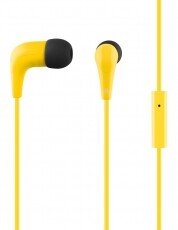 Acme HE15Y Groovy mikrofonos fülhallgató - sárga Audio-Video / Hifi / Multimédia - Fül és Fejhallgatók - Fülhallgató mikrofonnal / headset - 323644