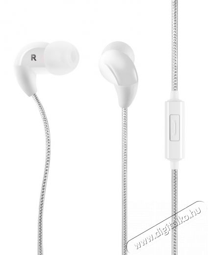 Acme HE16W Harmonic mikrofonos fülhallgató - fehér Audio-Video / Hifi / Multimédia - Fül és Fejhallgatók - Fülhallgató mikrofonnal / headset - 323646