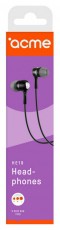Acme HE19 fülhallgató Audio-Video / Hifi / Multimédia - Fül és Fejhallgatók - Fülhallgató - 367363
