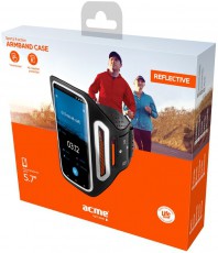 Acme MH08 6 sportkarpánt - fekete Mobil / Kommunikáció / Smart - Mobiltelefon kiegészítő / tok - Övtáska / karpánt futáshoz - 323450