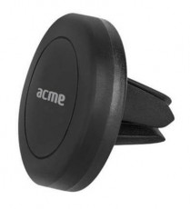 Acme MH11 univerzális szellőzőrácsba rögzíthető mágneses fekete autós tartó Mobil / Kommunikáció / Smart - Mobiltelefon kiegészítő / tok - Tartó / rögzítő / állvány - 325851