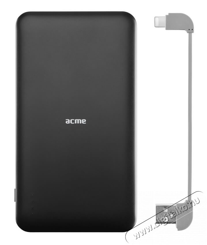 Acme PB20 4x USB 10000mAh MFI power bank + MFI Lighting kábel Újdonságok - Új termékek - 335842