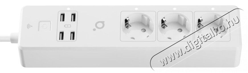 Acme SH3103 Smart Wifi 3m 4db USB 3-as elosztó Háztartás / Otthon / Kültér - Világítás / elektromosság - Hálózati elosztó / hosszabbító / adapter - 367348