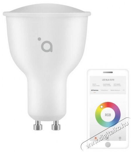 Acme SH4309 Smart 4.5W GU10 300lm RGBW LED spot izzó Egyéb - Nem forgalmazzuk ! - 367347