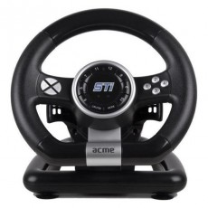 Acme STI RACING WHEEL USB KORMÁNY PC Mobil / Kommunikáció / Smart - Tablet / E-book kiegészítő, tok - Játék vezérlő - 330977