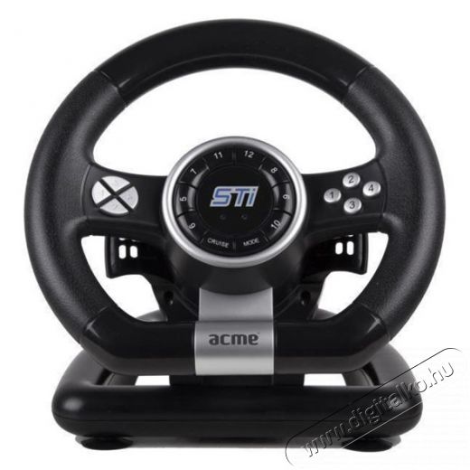 Acme STI RACING WHEEL USB KORMÁNY PC Mobil / Kommunikáció / Smart - Tablet / E-book kiegészítő, tok - Játék vezérlő - 330977