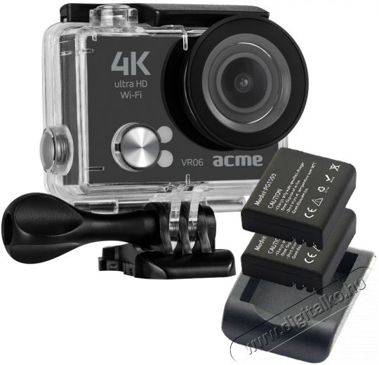 Acme VR06 Ultra HD 4k sport és akciókamera Fényképezőgép / kamera - Sport kamera - 1080p Full HD felbontású - 323464