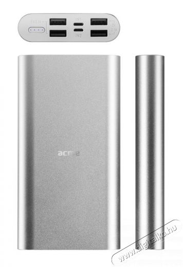 Acme PB16S 4x USB 15000mAh ezüst power bank Mobil / Kommunikáció / Smart - Powerbank / Külső akkumulátor és töltő - 335840