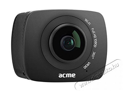Acme VR30 Full HD 360 fokos sport és akció kamera Fényképezőgép / kamera - Sport kamera - 1080p Full HD felbontású - 323894