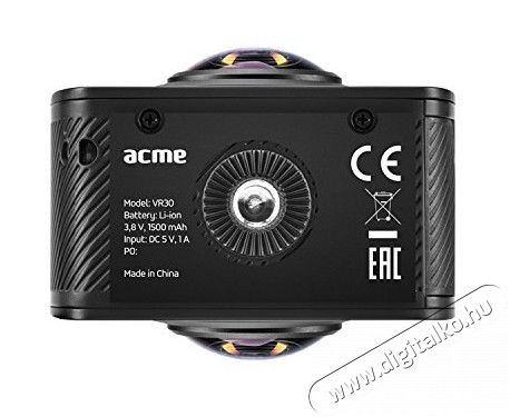 Acme VR30 Full HD 360 fokos sport és akció kamera Fényképezőgép / kamera - Sport kamera - 1080p Full HD felbontású - 323894