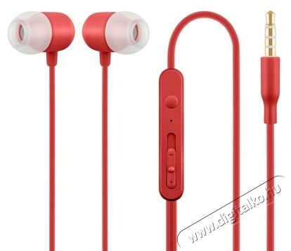 Acme HE21R mikrofonos fülhallgató - piros  Audio-Video / Hifi / Multimédia - Fül és Fejhallgatók - Fülhallgató mikrofonnal / headset - 367337