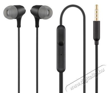 Acme HE22 mikrofonos fülhallgató - fekete  Audio-Video / Hifi / Multimédia - Fül és Fejhallgatók - Fülhallgató mikrofonnal / headset - 367340