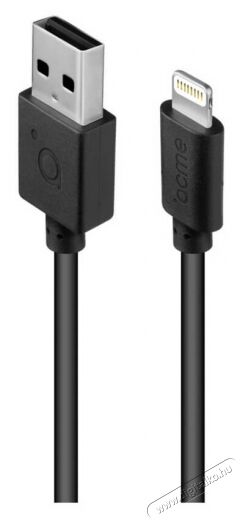 Acme CB1032 2m lightning kábel - fekete Iroda és számítástechnika - Számítógép tartozék - USB kábel - 367352