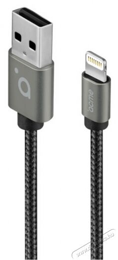 Acme CB2031G 1m lightning kábel - asztroszürke Mobil / Kommunikáció / Smart - Tablet / E-book kiegészítő, tok - Kábel - 367355