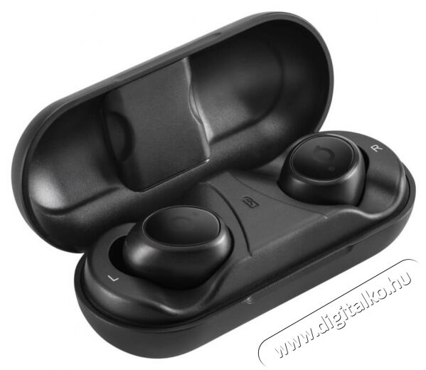 Acme BH412 True Wireless Bluetooth fülhallgató/headset fekete Audio-Video / Hifi / Multimédia - Fül és Fejhallgatók - Fülhallgató mikrofonnal / headset - 367371