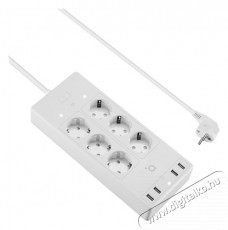 Acme SH3305 Smart Wifi 3m 4db USB 6-os elosztó Háztartás / Otthon / Kültér - Okos otthon - Okos konnektor - 388131