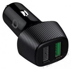 Acme CH111 Qualcomm 3A 18W 2xUSB autós töltő Mobil / Kommunikáció / Smart - Mobiltelefon kiegészítő / tok - Hálózati-, autós töltő - 398900