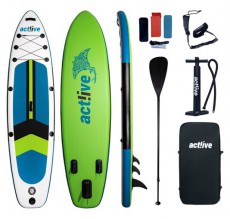 ACT!IVE SB-010 Newport kék-zöld SUP deszka Háztartás / Otthon / Kültér - Játék / Sport - Vízi játék - 389447