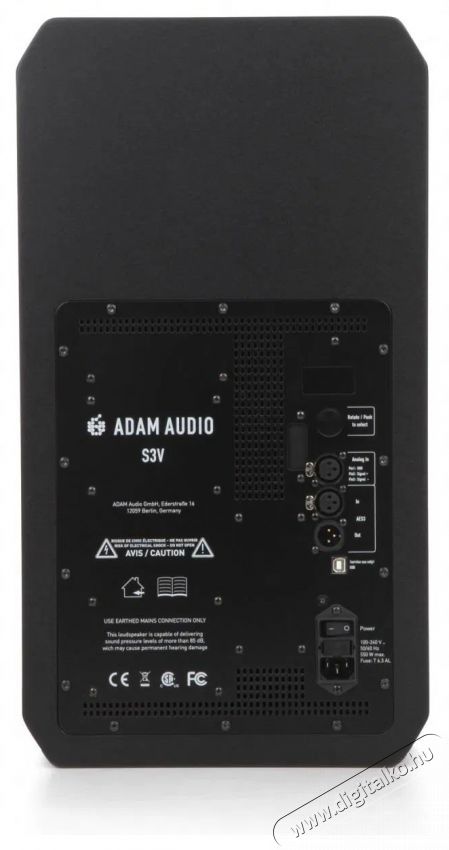 ADAM AUDIO S3V Audio-Video / Hifi / Multim&eacute;dia - Hangfal - Hangfalszett - &Aacute;ll&oacute; / front hangfal - 511403