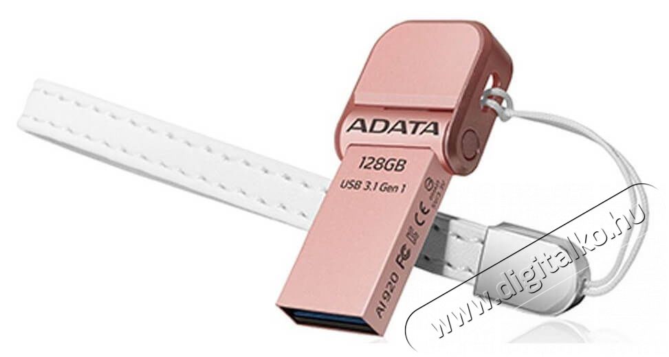 Adata 128GB Lightning / USB3.1 (AAI920-128G-CRG) pendrive - rozéarany Egyéb - Nem forgalmazzuk ! - 323831