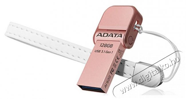 Adata 128GB Lightning / USB3.1 (AAI920-128G-CRG) pendrive - rozéarany Egyéb - Nem forgalmazzuk ! - 323831