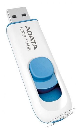 Adata 16GB USB2.0 (AC008-16G-RWE) pendrive - fehér Egyéb - Nem forgalmazzuk ! - 323523