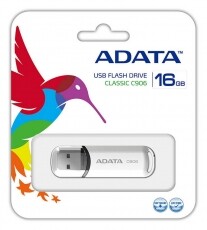 Adata USB2.0 16GB (AC906-16G-RWH) pendrive - fehér  Memória kártya / Pendrive - Pendrive - 323524
