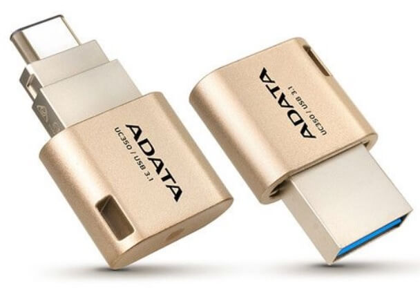 Adata 16GB USB3.1 Type-C (AUC350-16G-CGD) pendrive - arany Egyéb - Nem forgalmazzuk ! - 323540