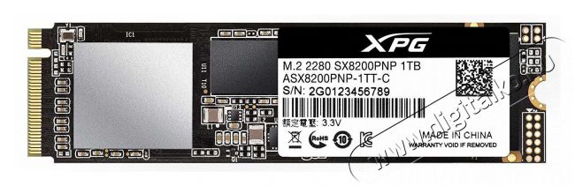 Adata 1TB M.2 2280 (ASX8200PNP-1TT-C) SSD Egyéb - Nem forgalmazzuk ! - 350786