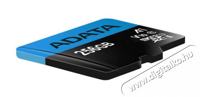 Adata 256GB Premier Class 10 UHS-I micro SD (AUSDX256GUICL10A1-RA1) memória kártya Memória kártya / Pendrive - MicroSD / MicroSDHC kártya - 342183