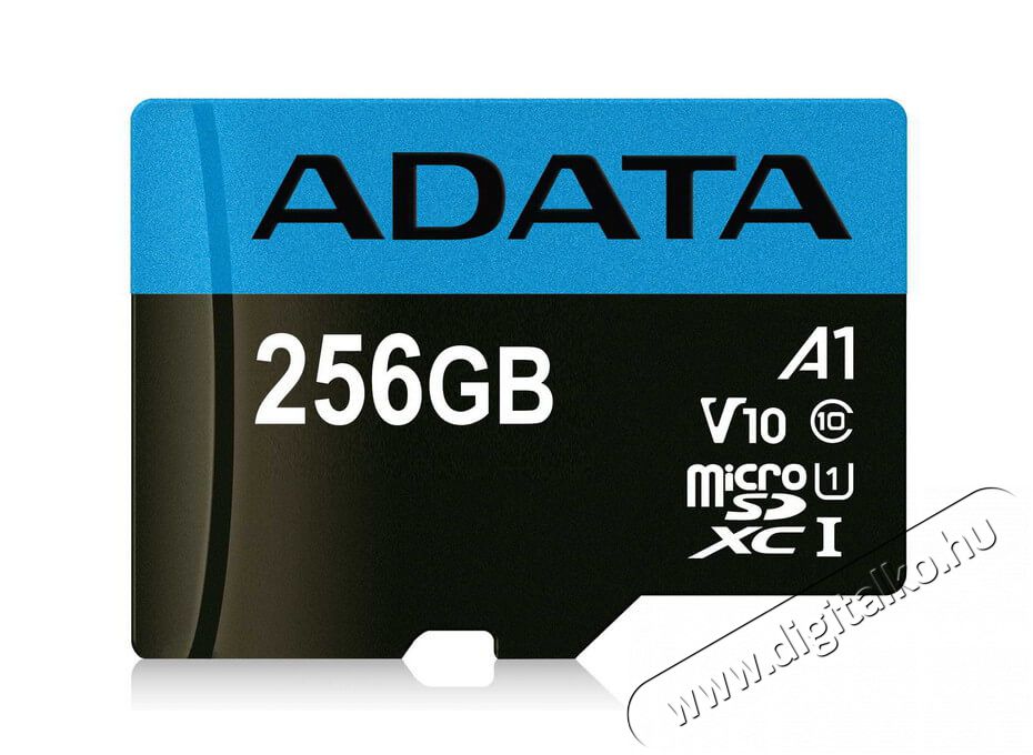 Adata 256GB Premier Class 10 UHS-I micro SD (AUSDX256GUICL10A1-RA1) memória kártya Memória kártya / Pendrive - MicroSD / MicroSDHC kártya - 342183