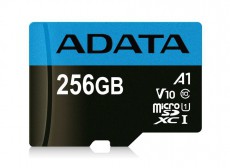 Adata 256GB Premier Class 10 UHS-I micro SD (AUSDX256GUICL10A1-RA1) memória kártya Memória kártya / Pendrive - MicroSD / MicroSDHC kártya - 342183