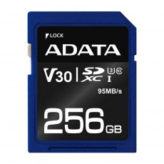 Adata 256GB Premier Pro Class 10 UHS-I U3 SD (ASDX256GUI3V30S-R) memória kártya Memória kártya / Pendrive - SD / SDHC / SDXC kártya - 342187