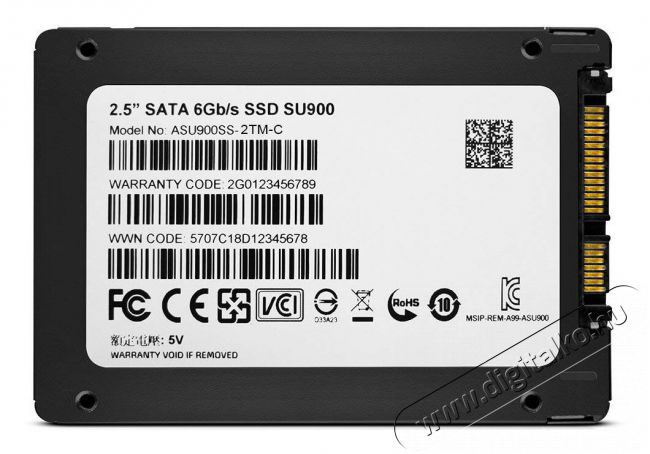 Adata 2TB SATA3 2,5 (ASU900SS-2TM-C) SSD Egyéb - Nem forgalmazzuk ! - 342610
