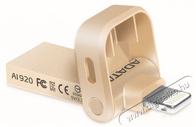 Adata 32GB Lightning / USB3.1 (AAI920-32G-CGD) pendrive - arany Egyéb - Nem forgalmazzuk ! - 323832