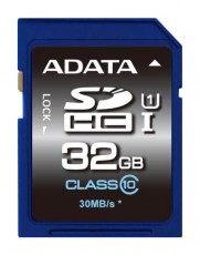 Adata 32GB Premier Class 10 UHS-I SD (ASDH32GUICL10-R) memória kártya Memória kártya / Pendrive - SD / SDHC / SDXC kártya - 342192