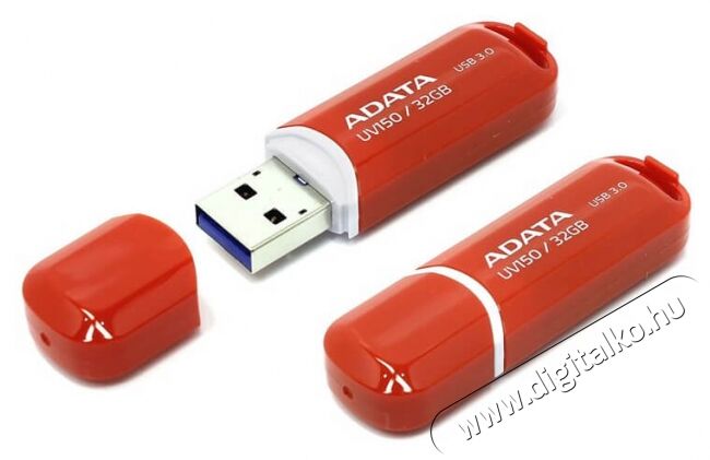 Adata 32GB USB3.0 DashDrive UV 150 (AUV150-32G-RRD) Pendrive - piros Egyéb - Nem forgalmazzuk ! - 323549