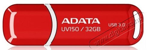 Adata 32GB USB3.0 DashDrive UV 150 (AUV150-32G-RRD) Pendrive - piros Memória kártya / Pendrive - Pendrive